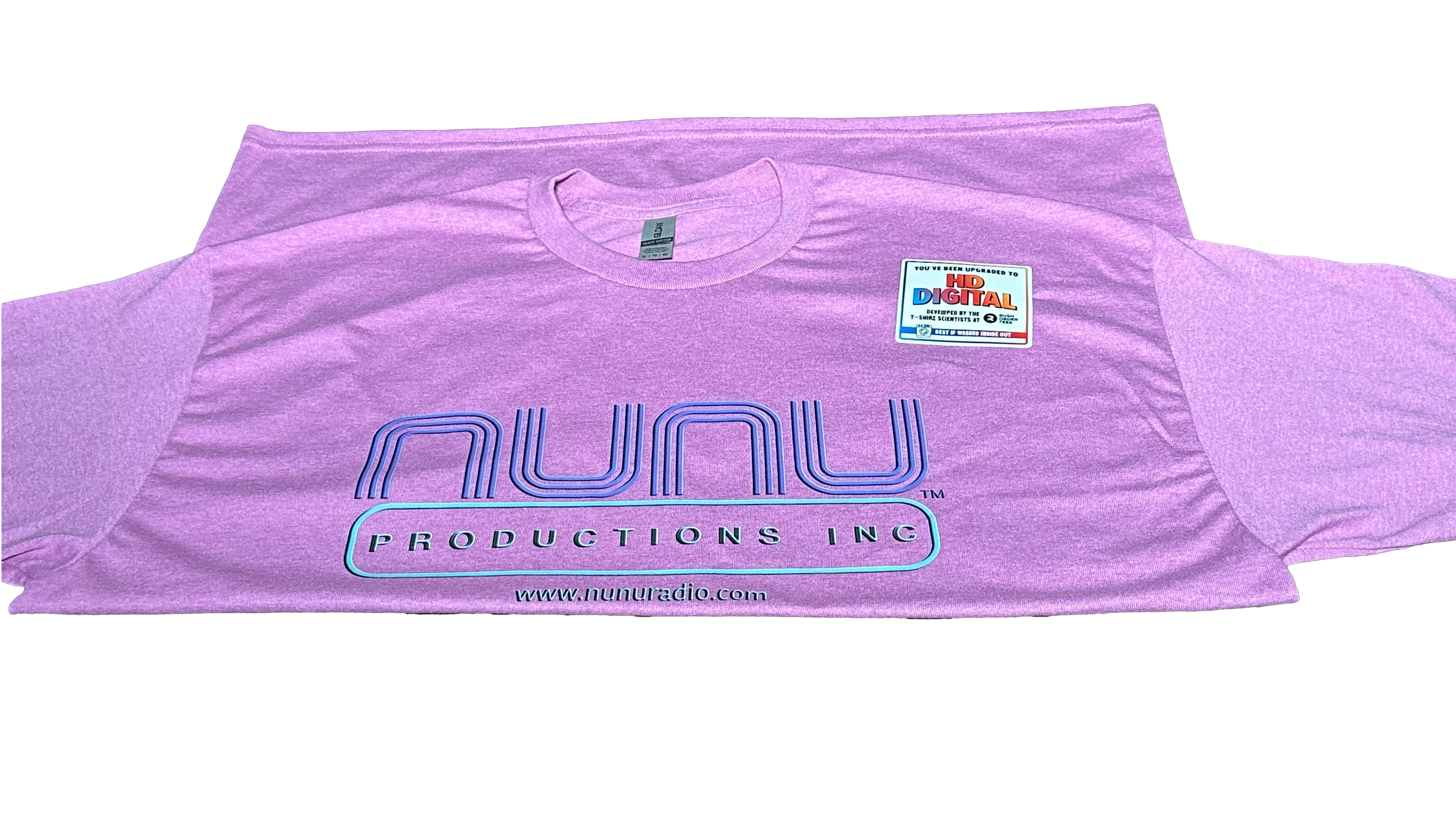 NUNU Shirt heather radiant orchid